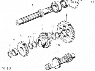 Honda CF50 CHALY GERMANY parts lists and schematics