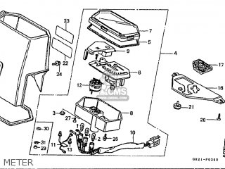 Honda CF50C JAPANESE HOME MARKET (CF50-320) parts lists and schematics