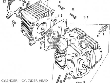 Honda CF70 CHALY GENERAL EXPORT ENGLAND AUSTRALIA FRANCE parts lists and schematics Honda Chaly Cf70 Wiring Diagram Cmsnl.com