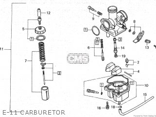 Honda CG125 1980 (A) SINGAPORE parts lists and schematics