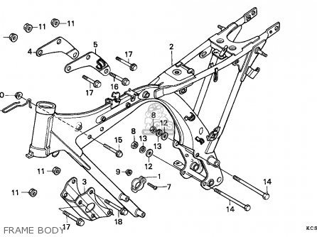 Honda CG125 1993 (P) GENERAL EXPORT / KPH SS parts lists and schematics