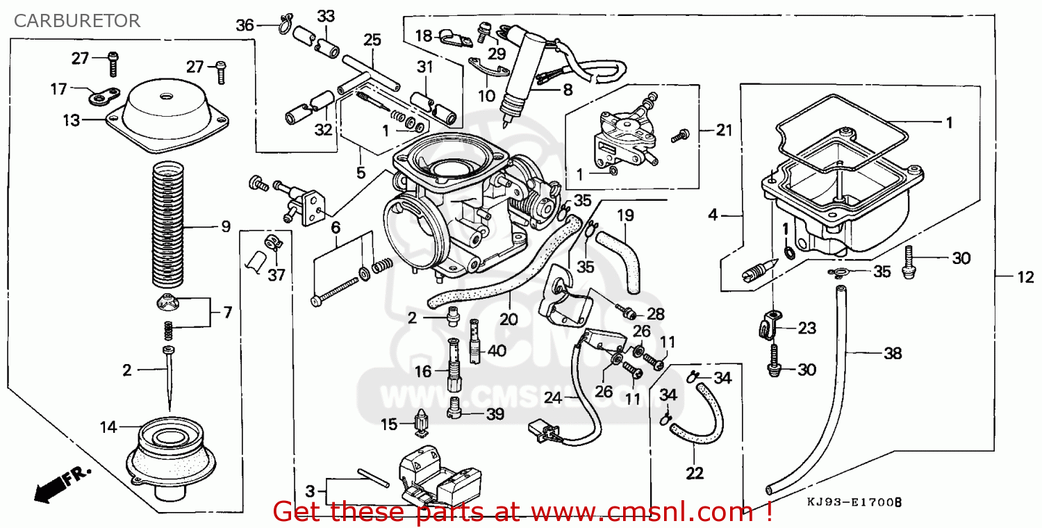 Honda Ch125 Spacy 1988 (y) Switzerland Carburetor - Buy Carburetor 