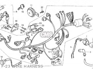 Honda CH250 SPACY ELITE 1985 (F) parts lists and schematics