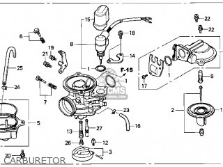 Honda CH80 2001 (1) USA parts lists and schematics