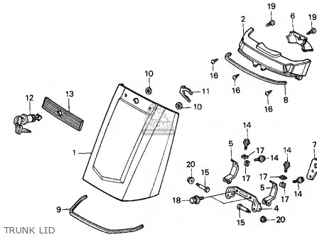 Honda elite 80 parts diagram