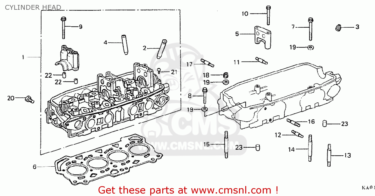 Honda CIVIC 1200 EB3 1979 (Z) 3D 5S (KC) CYLINDER HEAD buy CYLINDER