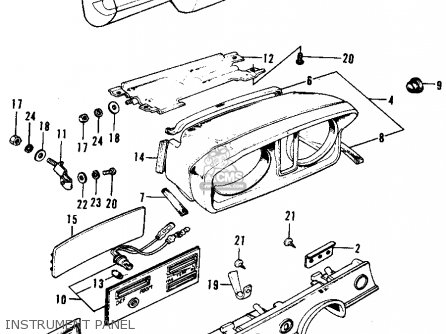 Honda CIVIC 1973 2DR1200 (KA) parts lists and schematics