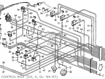 ホンダ Civic 配線図 Run away screaming: 1985 Honda CVCC vacuum hose routing diagram