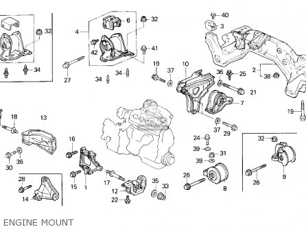1994 Honda Civic Engine Diagram / Solved I Need A 94 Civic Fuse Panel