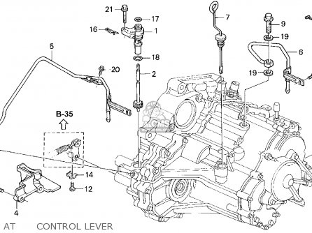 Honda CIVIC 1995 (S) 2DR EX (KA) parts lists and schematics