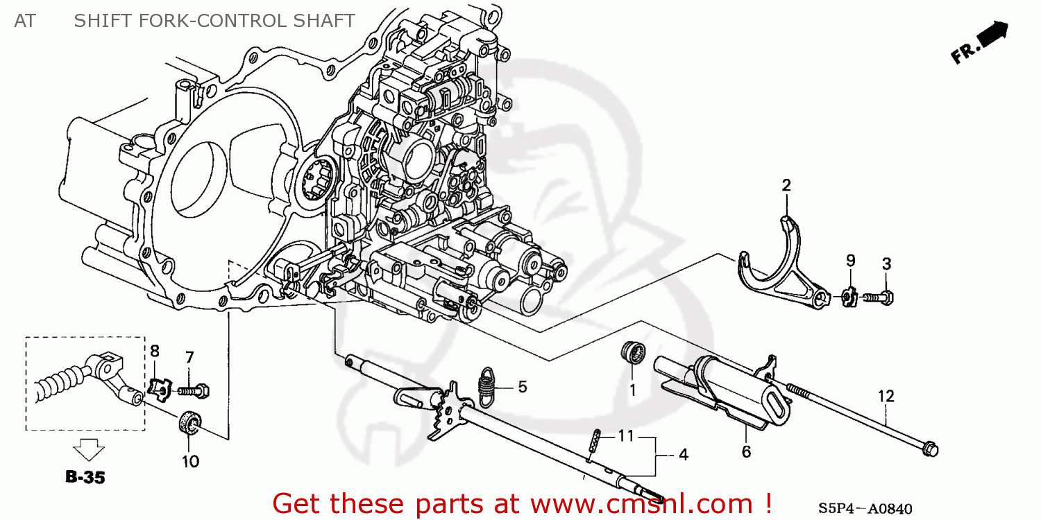Honda Honda CIVIC 2002 (2) 2DR EX (KA) parts lists and schematics