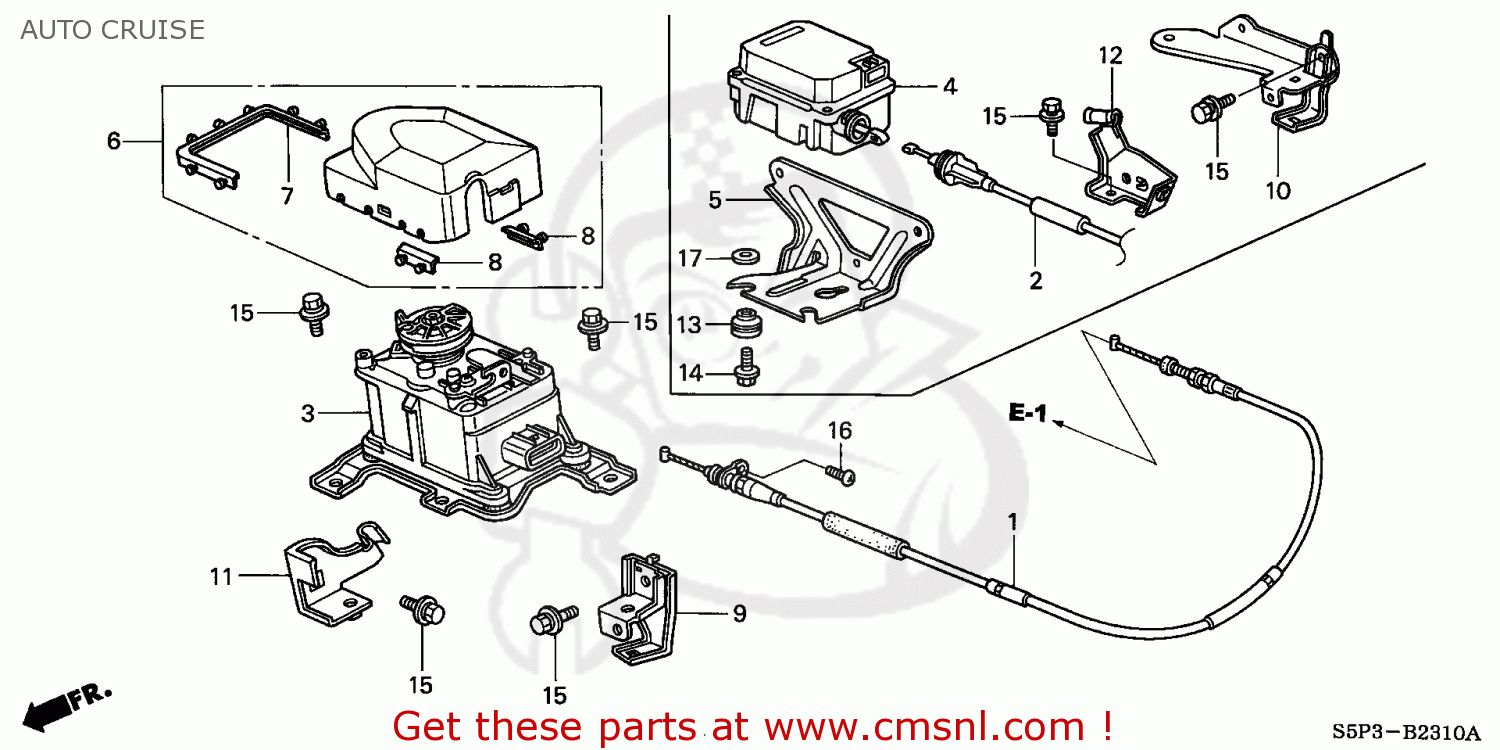 Honda Honda CIVIC 2002 (2) 2DR EX (KA) parts lists and schematics