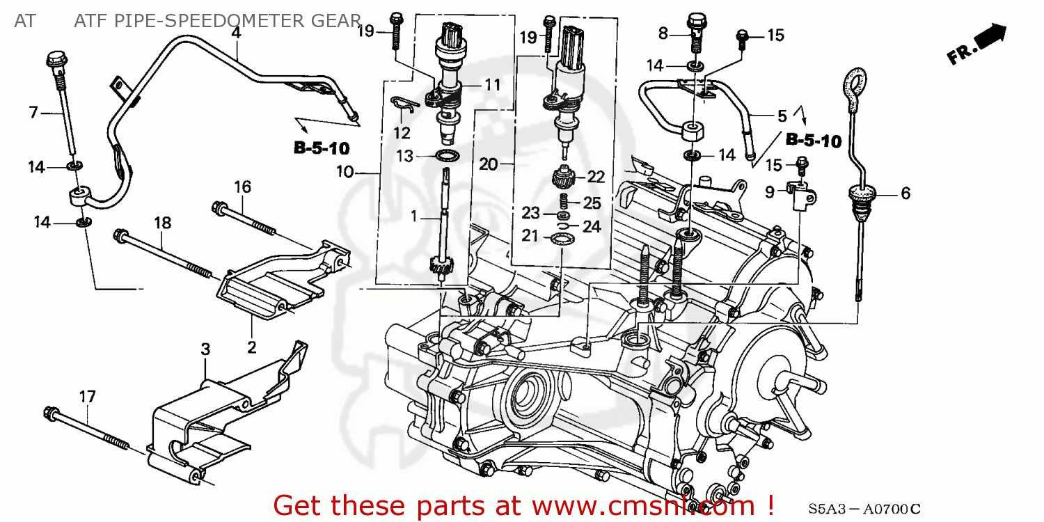 Honda CIVIC 2003 (3) 4DR EX (KA) parts lists and schematics