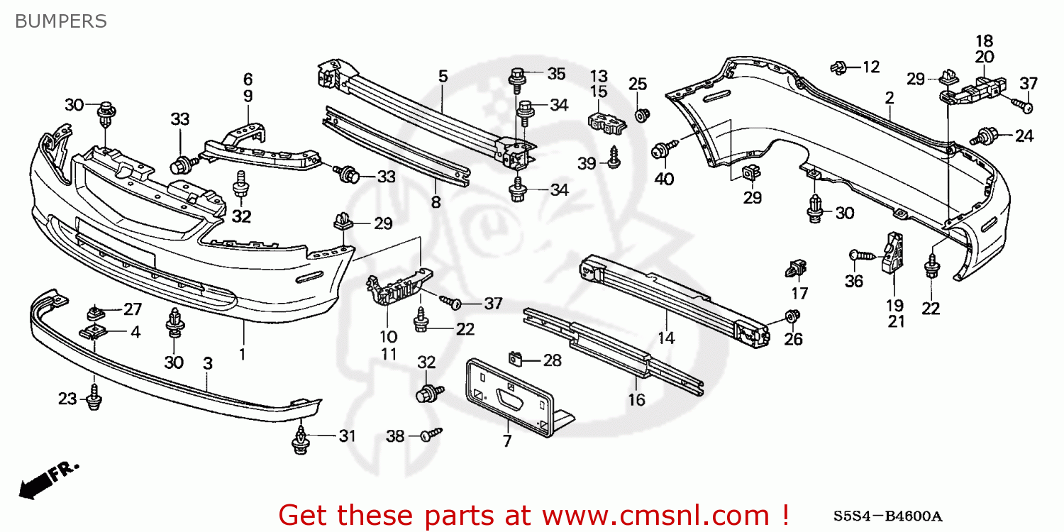Honda CIVIC 2004 (4) 3DR SI (KA) parts lists and schematics