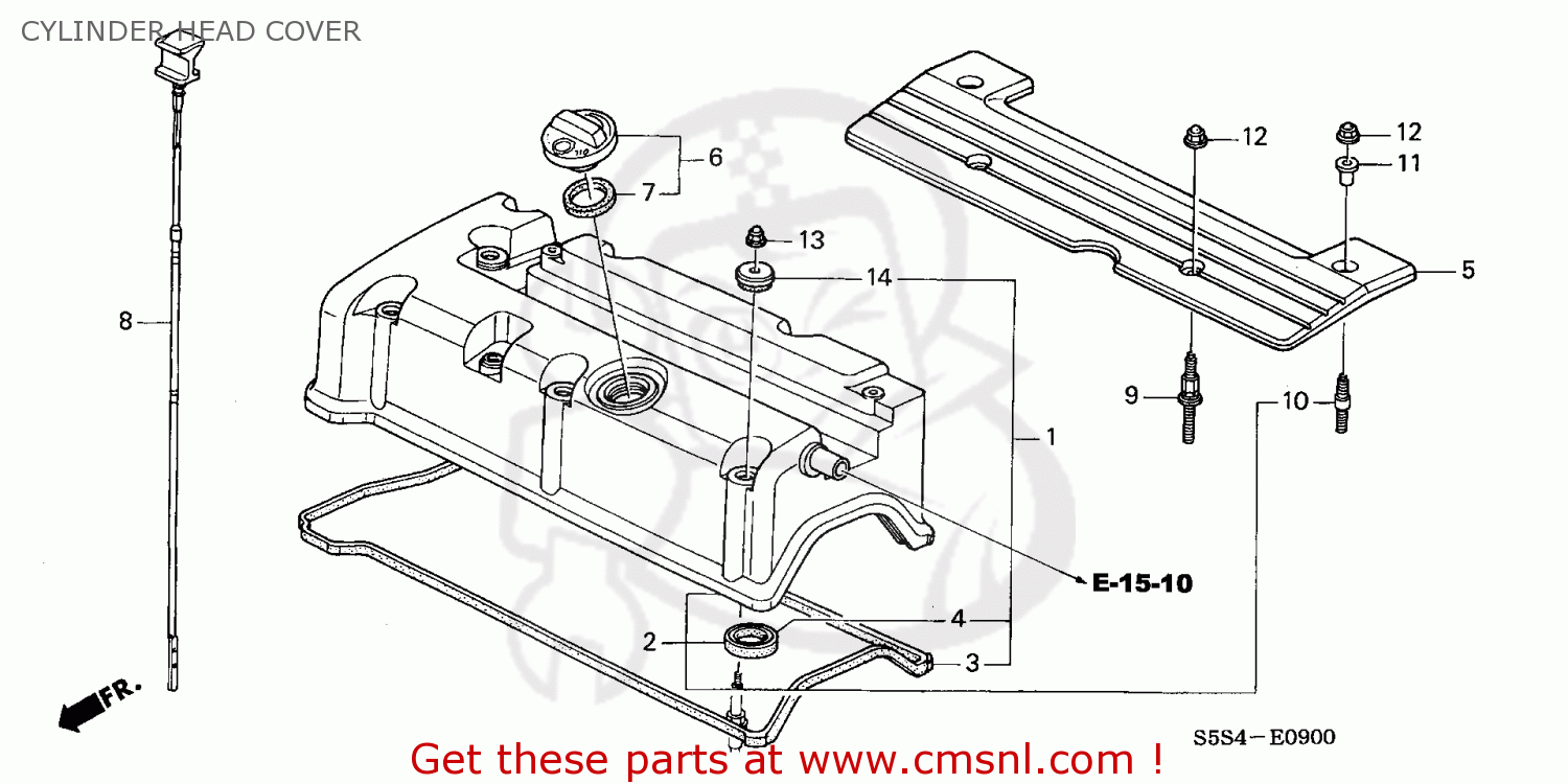 Honda CIVIC 2004 (4) 3DR SI (KA) parts lists and schematics