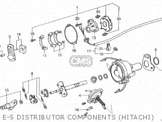 Honda CIVIC 3D 1300 1980 4SPEED parts lists and schematics
