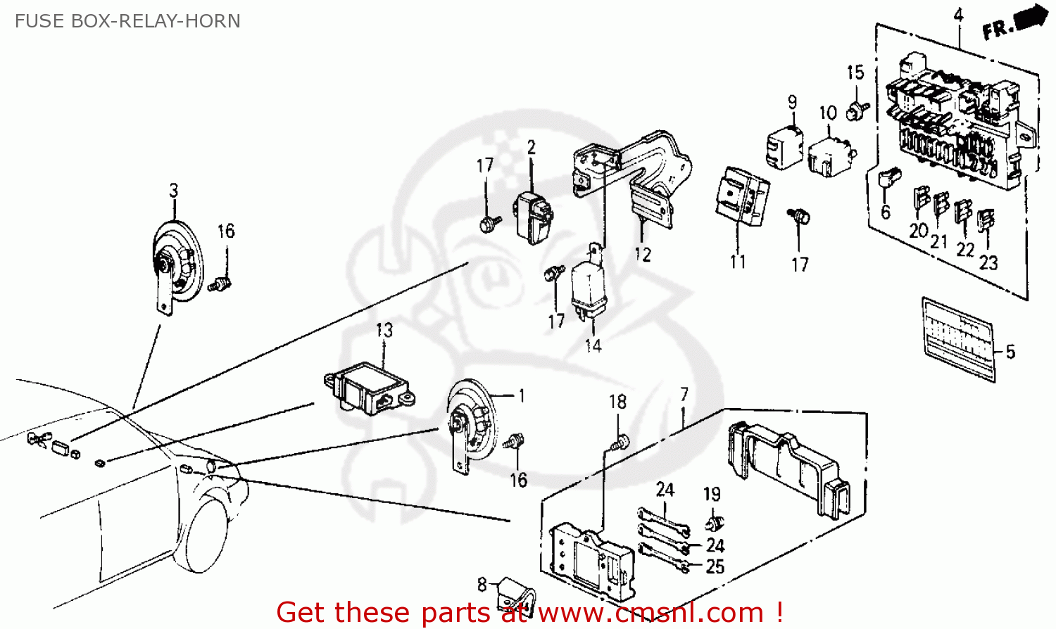 2000 Honda Civic Dx Engine Diagram - View All Honda Car Models & Types