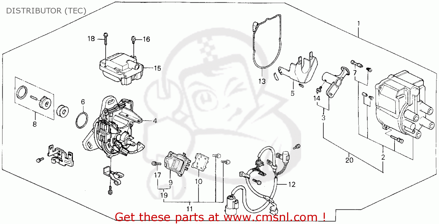 1990 Honda Crx Wiring Diagram - Wiring Diagram Schema