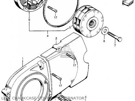 Honda CL100 SCRAMBLER 1971 K1 USA parts lists and schematics