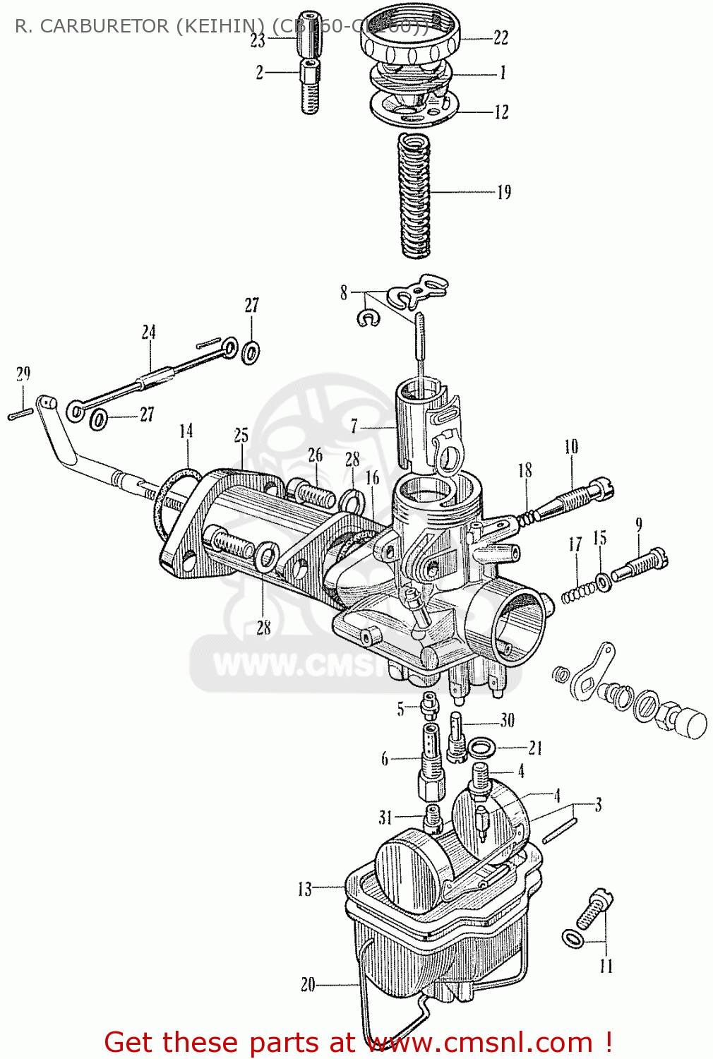 Honda Gcv160 Carburetor Gaskets No-Swell Float Bowl Gasket For - Foto 4