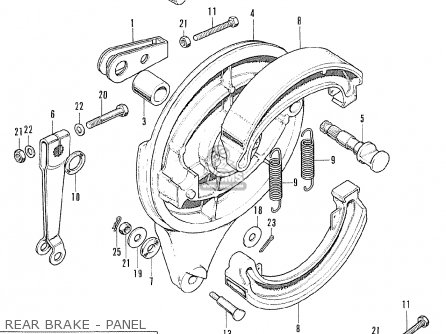 Honda CL175 SCRAMBLER 1970 K4 USA parts lists and schematics