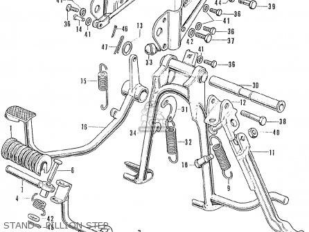 Honda CL175 SCRAMBLER K3 GENERAL EXPORT parts lists and schematics