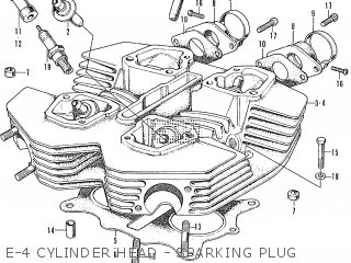 Honda CL350K3 parts lists and schematics