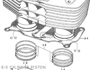 Honda CL350K3 parts lists and schematics