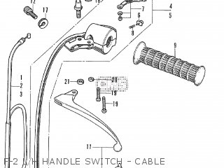 Honda CL350K3 parts lists and schematics