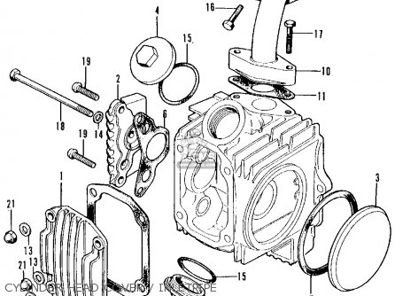 Honda CL70 SCRAMBLER 1970 K1 USA parts lists and schematics