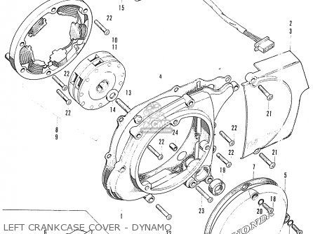 honda cl90 parts