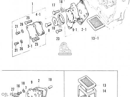 Honda CL90 SCRAMBLER GENERAL EXPORT / TYPE 2 parts lists and schematics