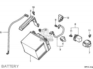 Honda CLR125 CITYFLY 1998 (W) ENGLAND / CMF parts lists and schematics