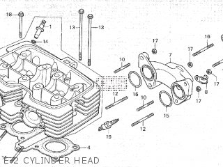 Honda CM125T 1981 (B) GENERAL EXPORT parts lists and schematics