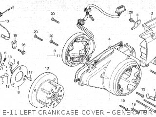 Honda CM125T 1981 (B) GENERAL EXPORT parts lists and schematics