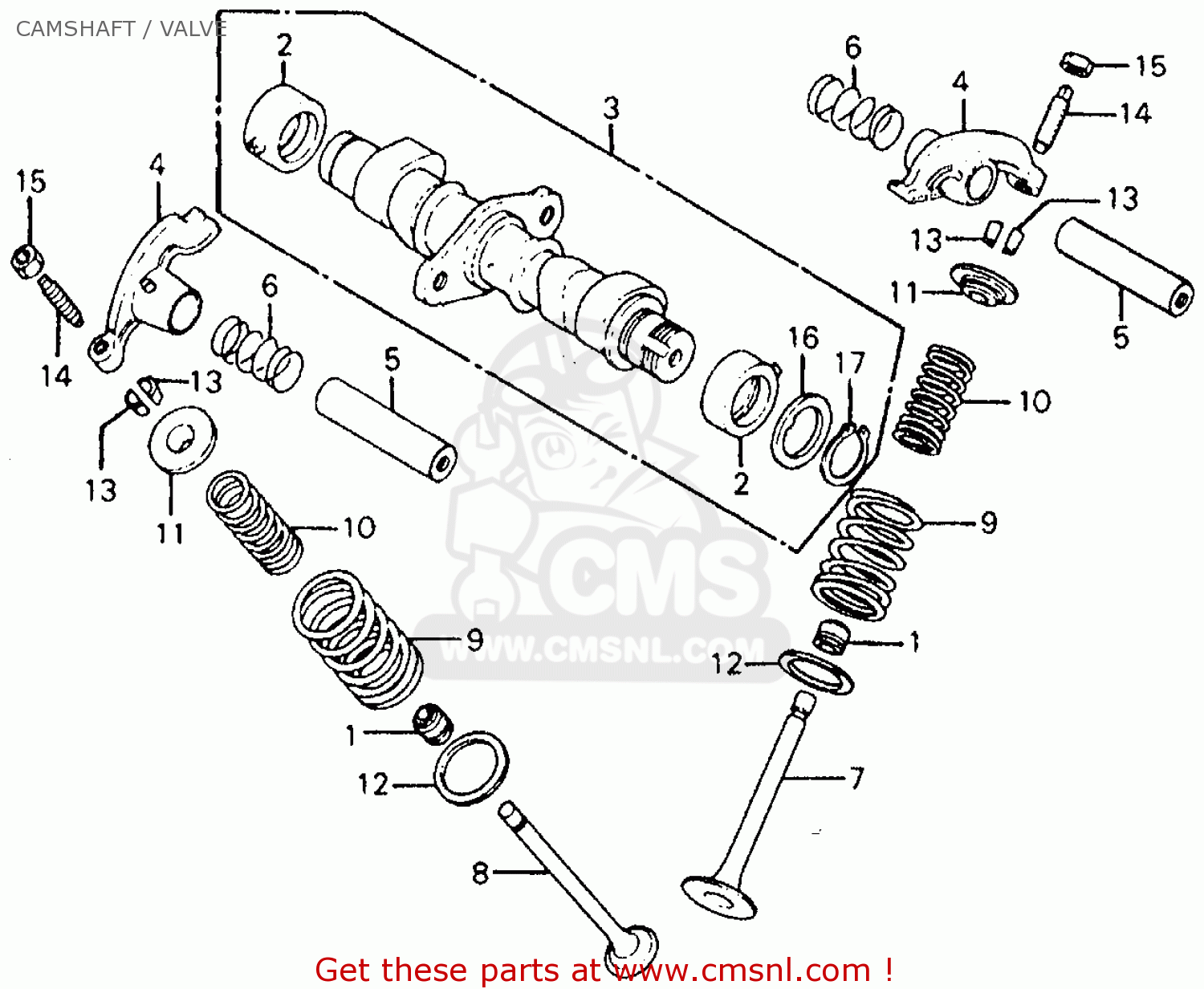 Honda CM185T TWINSTAR 1978 USA parts lists and schematics
