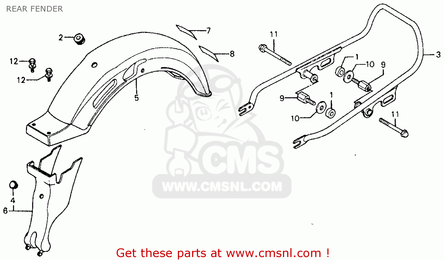 CM200T grab rail mounting | Vintage Honda Twins