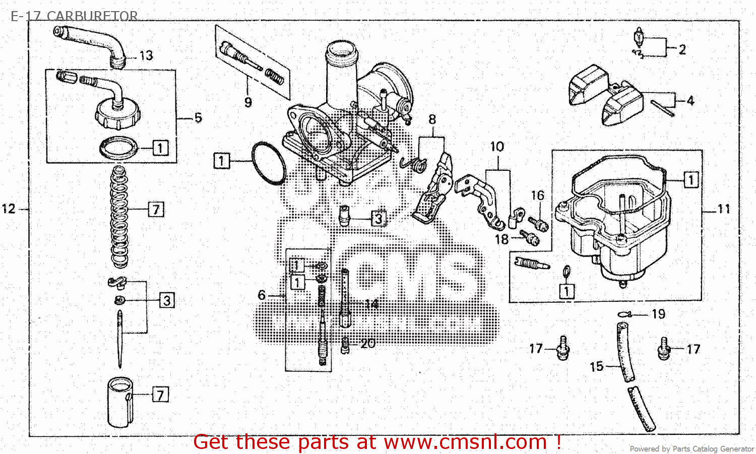 Find Honda CM 200 T 200T TWINSTAR Carburetor/Carb OEM 1980, 1981, 1982 NEW In Miami Florida, US - Foto 3
