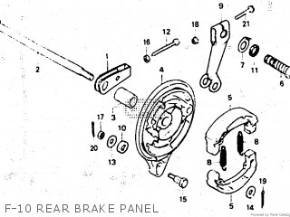 Honda CM250C 1982 (C) CANADA parts lists and schematics