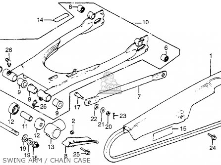 Honda CM400A HONDAMATIC 1981 (B) USA parts lists and schematics