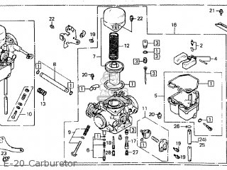 Honda CM400T 1981 (B) CANADA parts lists and schematics