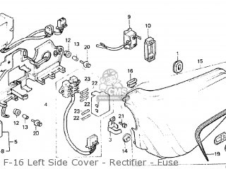 Honda CM400T 1981 (B) CANADA parts lists and schematics