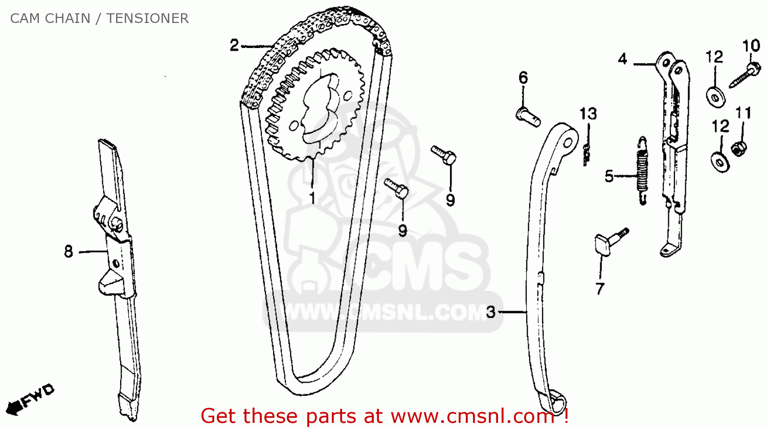 Honda CM450C 1982 (C) CUSTOM USA parts lists and schematics