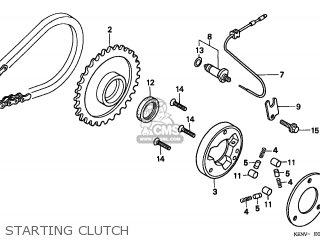 Honda CMX250C REBEL 1999 (X) ENGLAND parts lists and schematics