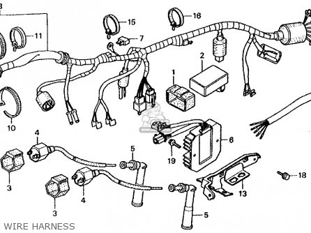 Honda CMX250CD REBELLTD 1986 (G) USA CALIFORNIA parts lists and schematics