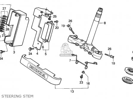 Honda CMX450C REBEL 1986 (G) CANADA / MKH parts lists and schematics