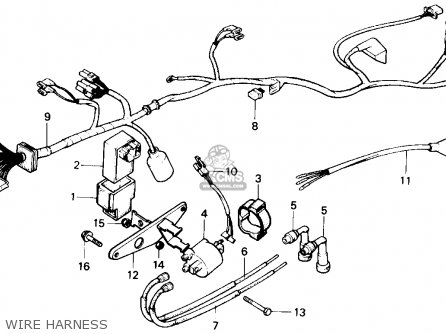 Honda CMX450C REBEL 1986 (G) USA CALIFORNIA parts lists and schematics