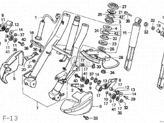 Honda CN250 FUSION 2003 (3) JAPAN MF02-200 Parts Lists And Schematics