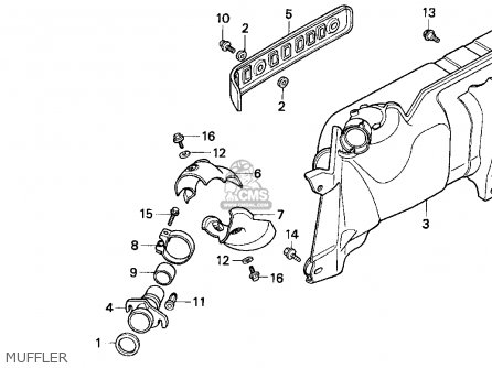 Honda CN250 HELIX 1986 (G) USA Parts Lists And Schematics