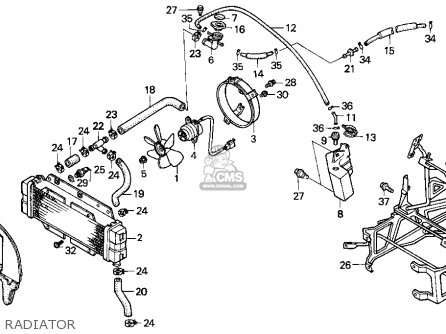 Honda CN250 HELIX 1986 (G) USA Parts Lists And Schematics